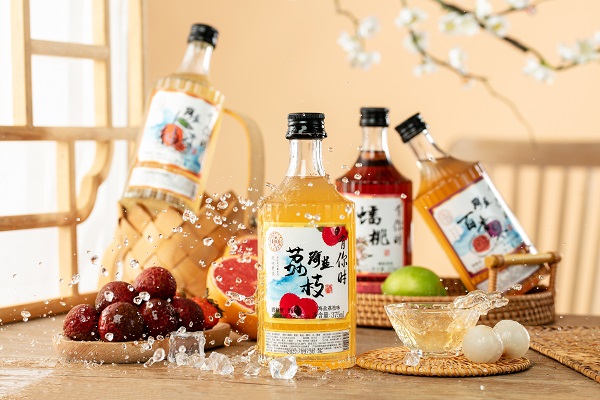 375ml白纹瓶海盐荔枝果酒