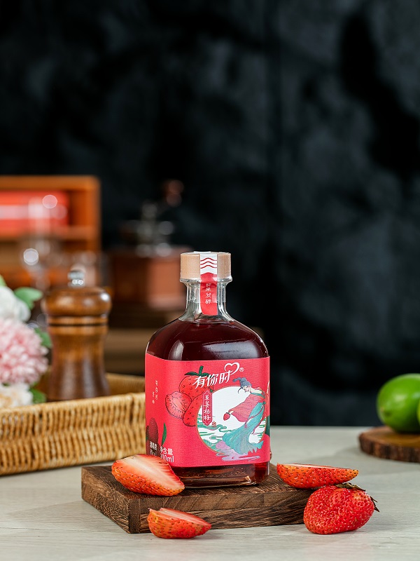 草莓果酒 300ml方瓶