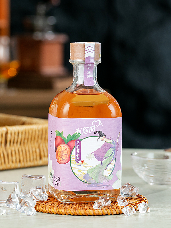 茉莉百香果酒 300ml方瓶